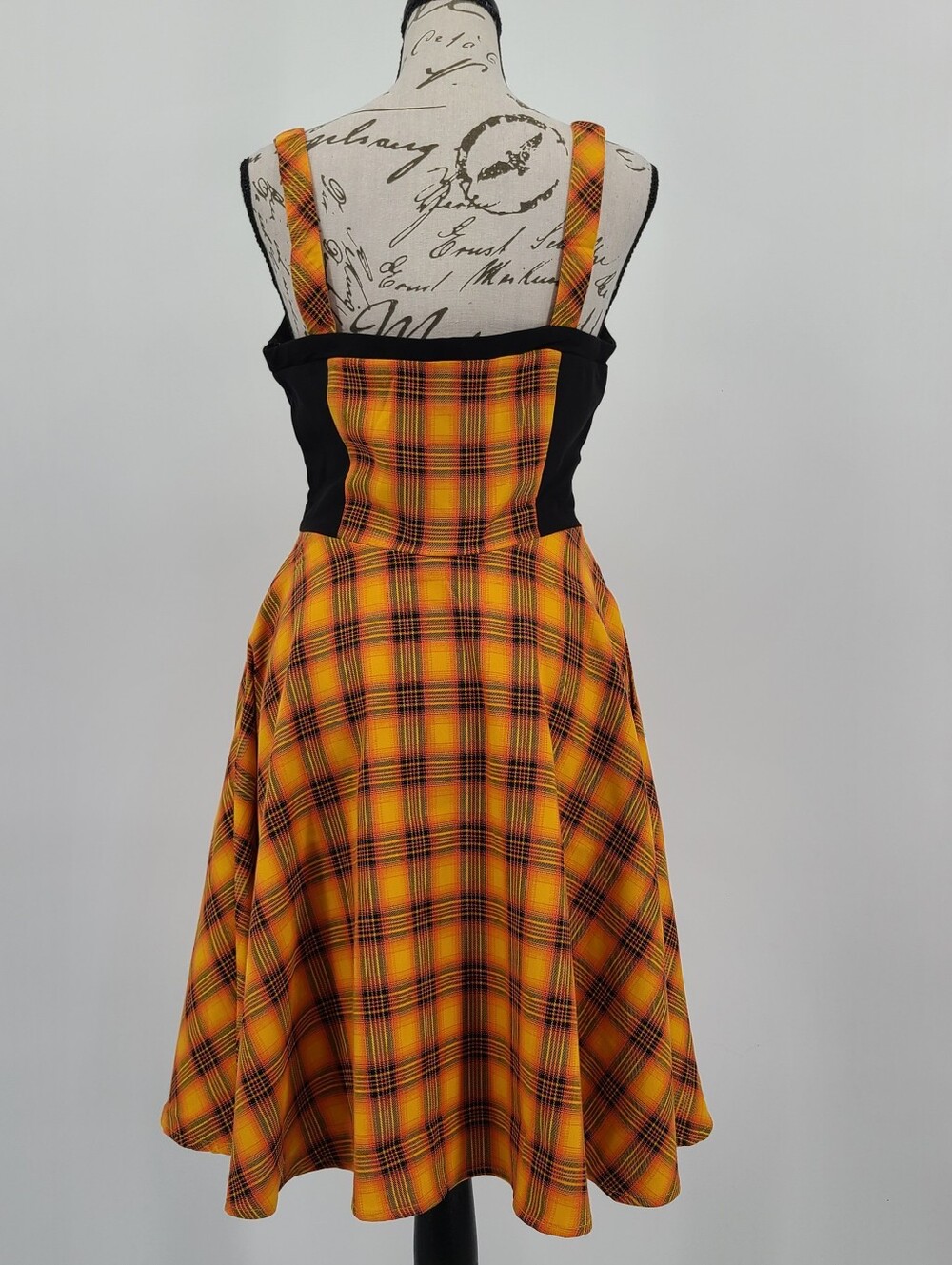 Unique Vintage's Orchid Bloom Corset Bodice Fit And Flare Dress Size 6 - Picture 7 of 14